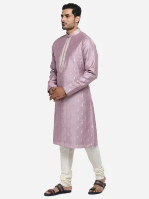 Pastel Purple Kurta Set | Azania